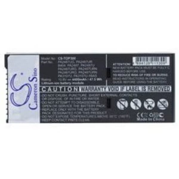 Replacement for Toshiba Dynabook T4/ 410pme, Ilc, Mfr#: DYNABOOK T4/ 410PME TOSHIBA